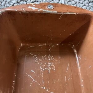 Vintage Bake King Small Metal Loaf Pan 9 3/4‎ x 5 3/4 x 2 3/4 Bread Pan MCM